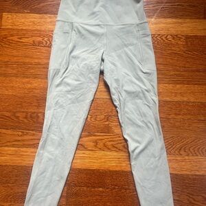 Athleta Light Gray Leggings